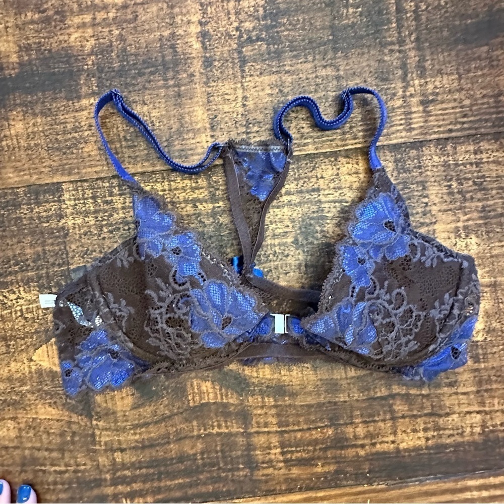 Adore Me Racerback Front Closure Bra- EUC
